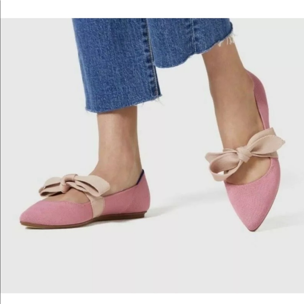 RETIRED Rothy’s Rosebud Mary Janes